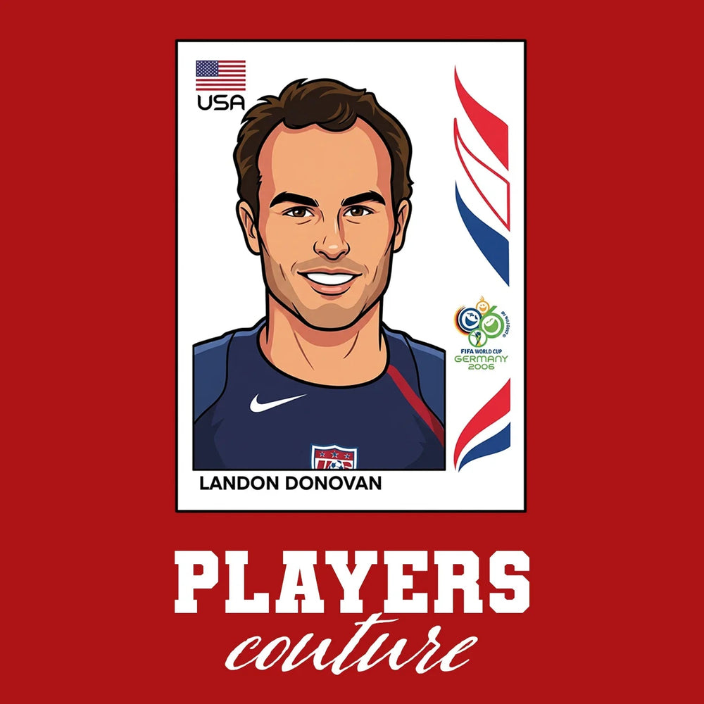 Lando Donovan World Cup Sticker Men's Hoodie – lando donovan red Players Couture design
