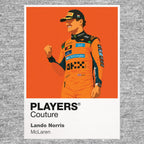 Lando Norris McLaren Formula 1 T-shirt – grey view