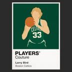 Larry Bird Celtics Basketball Icon Frame Men's T-Shirt