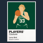 Larry Bird Celtics Basketball Icon Frame Men's T-Shirt