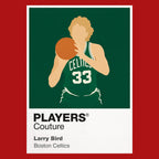Larry Bird Celtics Basketball Icon Frame Men's T-Shirt