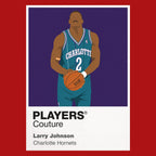 Larry Johnson Hornets Basketball Icon Frame - Icon Design (View 8)