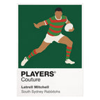 Latrell Mitchell South Sydney Rabbitohs rugby league hoodie white
