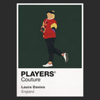 Laura Davies Golf Icon Frame Men's Polo Shirt