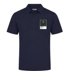 Laura Davies Golf Icon Frame Men's Polo Shirt - Navy