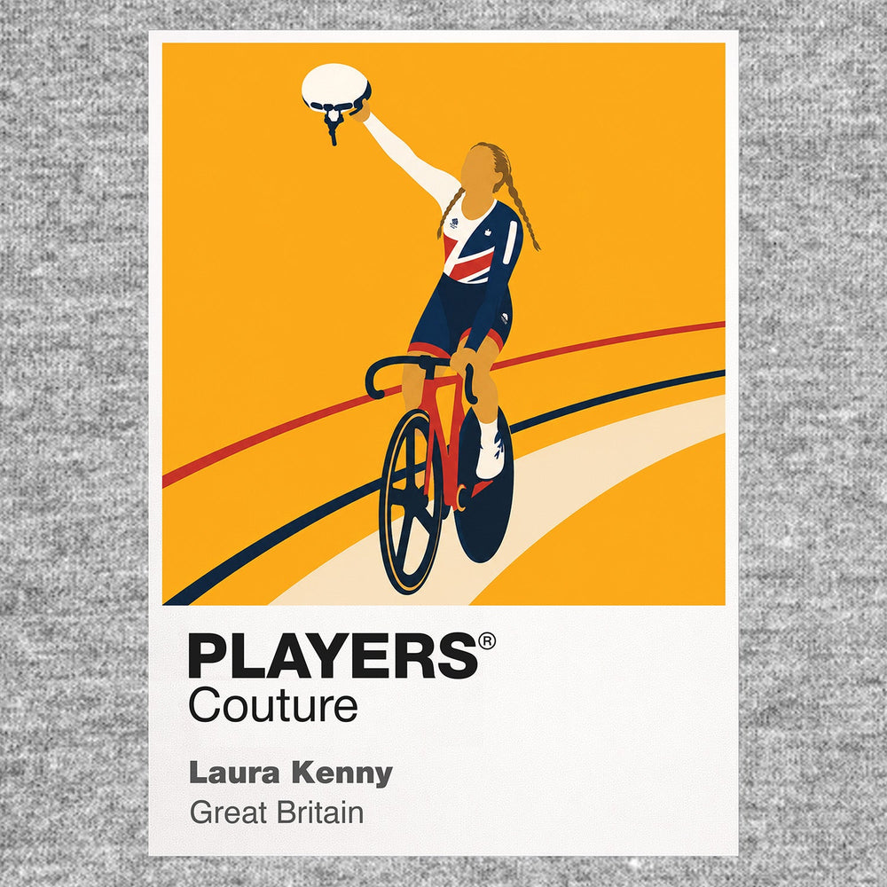 Laura Kenny Olympics Icon Frame Men's Hoodie