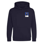 Lautaro Martinez Inter Milan Icon Frame Kids Hoodie — Navy