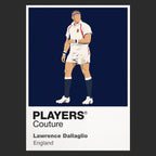 Lawrence Dallaglio Rugby Union Icon Frame Men's T-Shirt – image 9