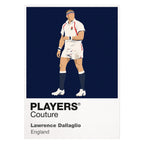 Lawrence Dallaglio Rugby Union Icon Frame Men's T-Shirt – image 1