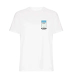Lazio Monopoly Card t-shirt – navy men's t-shirt with white Lazio Monopoly Card letters and Players Couture logo on the chest