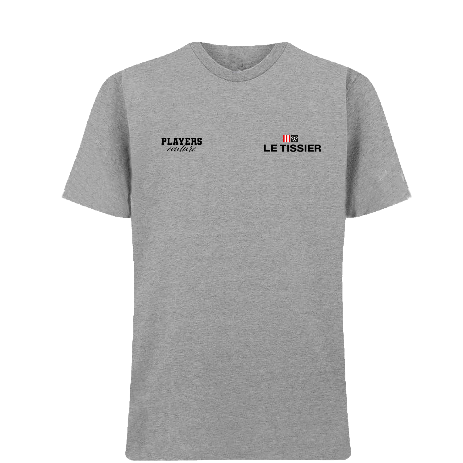 Matt Le Tissier Logo Players Couture Mens T-Shirt Gray