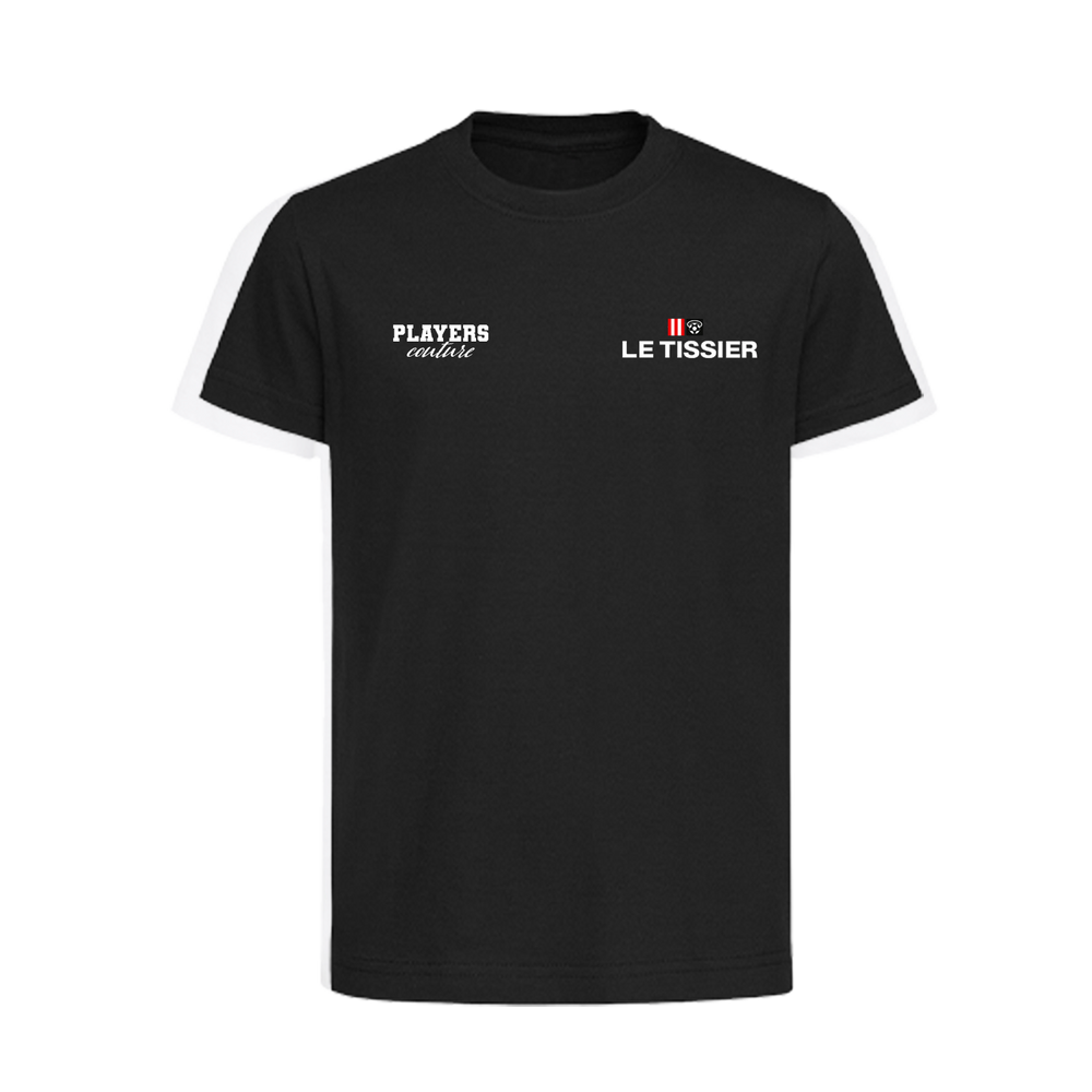 Matt Le Tissier Logo Players Couture Kids T-Shirt Black