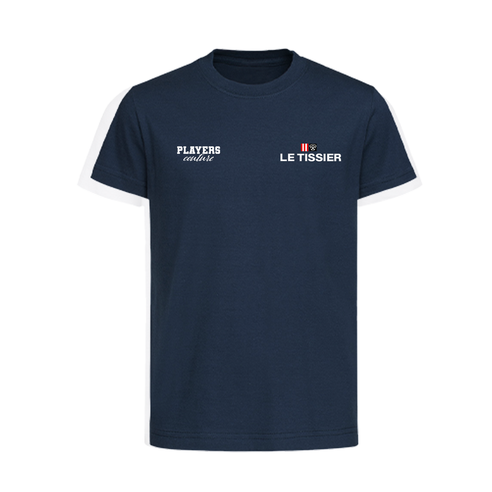 Matt Le Tissier Logo Players Couture Kids T-Shirt Navy