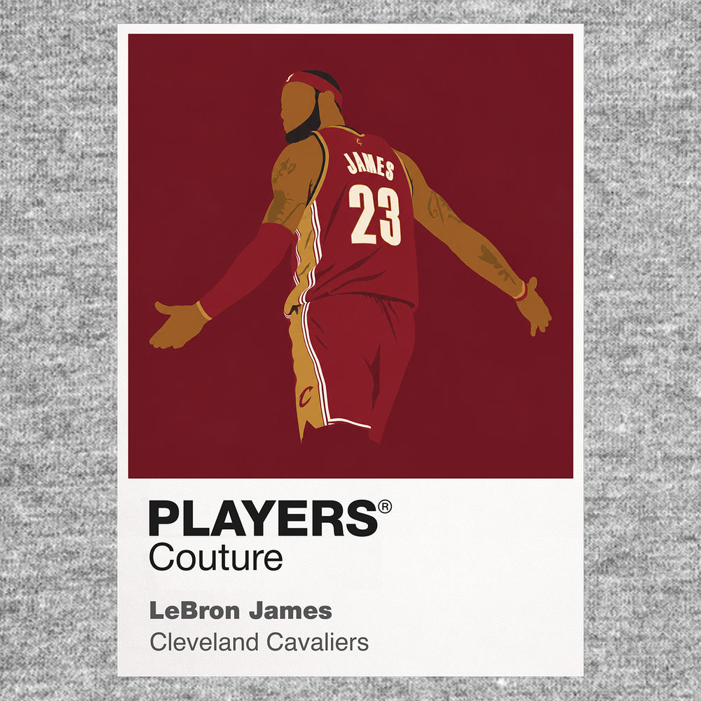 LeBron James Cavaliers Basketball Icon Frame - Icon Design (View 6)