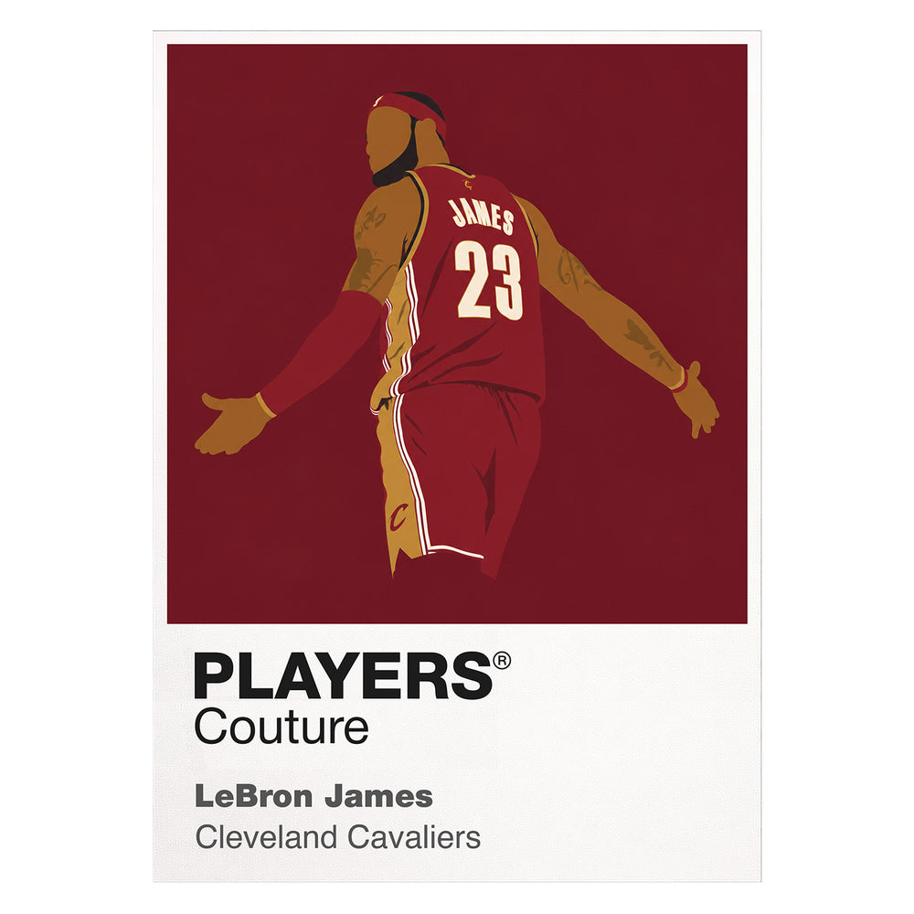 LeBron James Cavaliers Basketball Icon Frame - Icon Design (View 7)