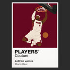 LeBron James Heat Basketball Icon Frame - Icon Design (View 10)