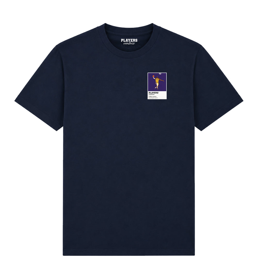 LeBron James Lakers Basketball Icon Frame Men's T-Shirt