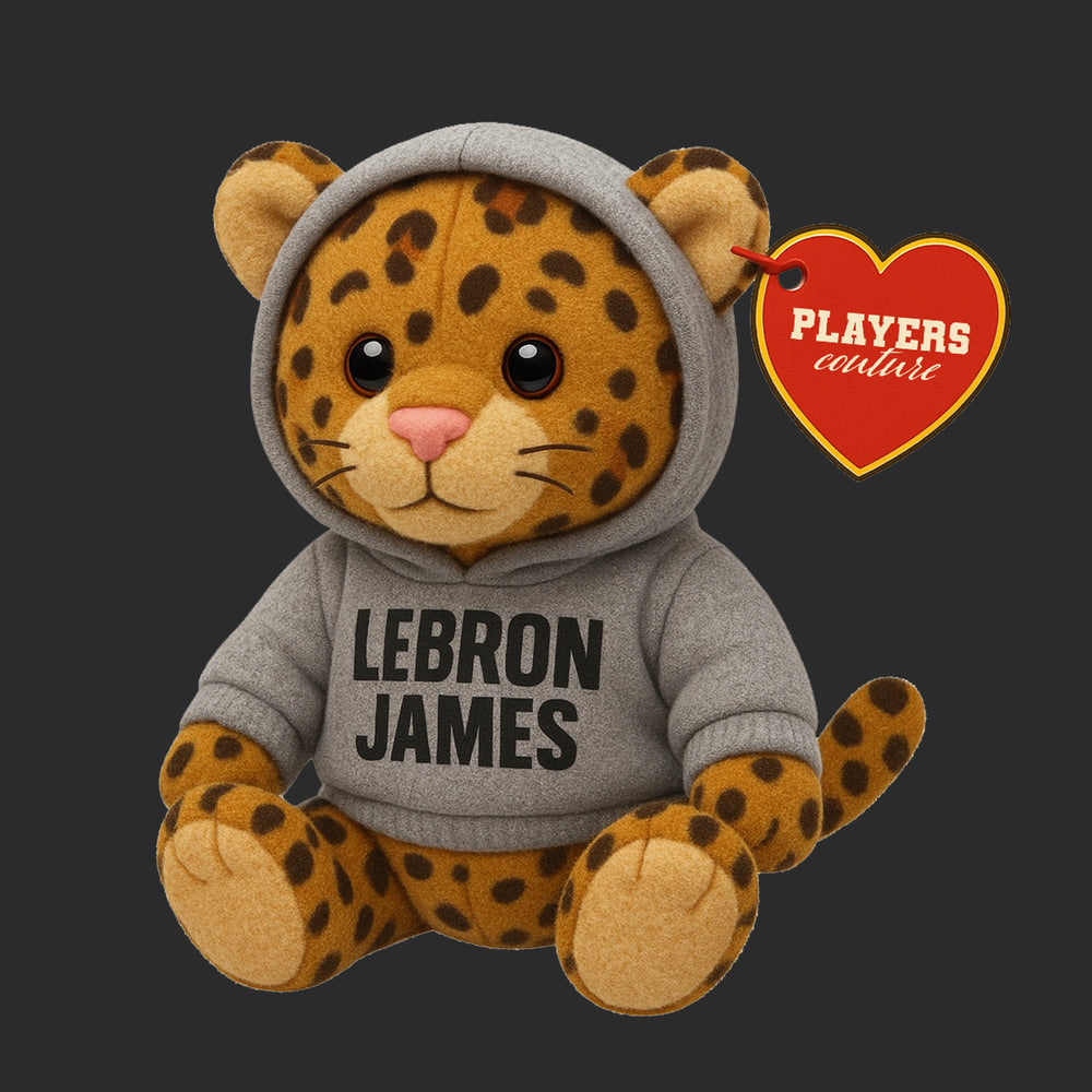 Lebron James Leopard Logo Players Couture Men's Casual Hoodie
