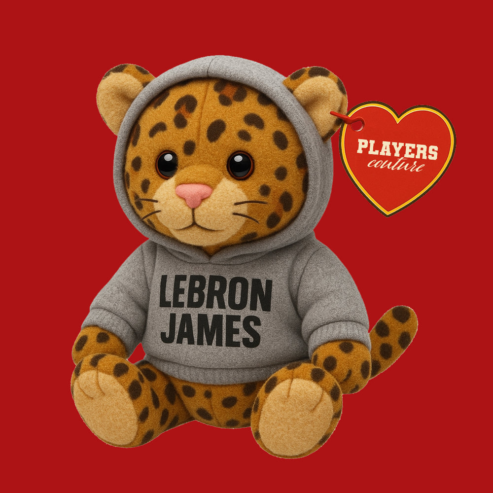 Lebron James Leopard Logo Players Couture Men's Casual Hoodie