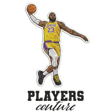 LeBron James Badge Players Couture Mens T-Shirt