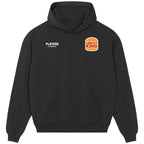 Ledley King hoodie – black men's hoodie featuring the Ledley King Players Couture logo
