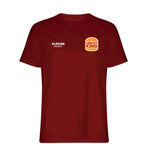 Ledley King t-shirt – red men's t-shirt featuring the Ledley King Players Couture logo