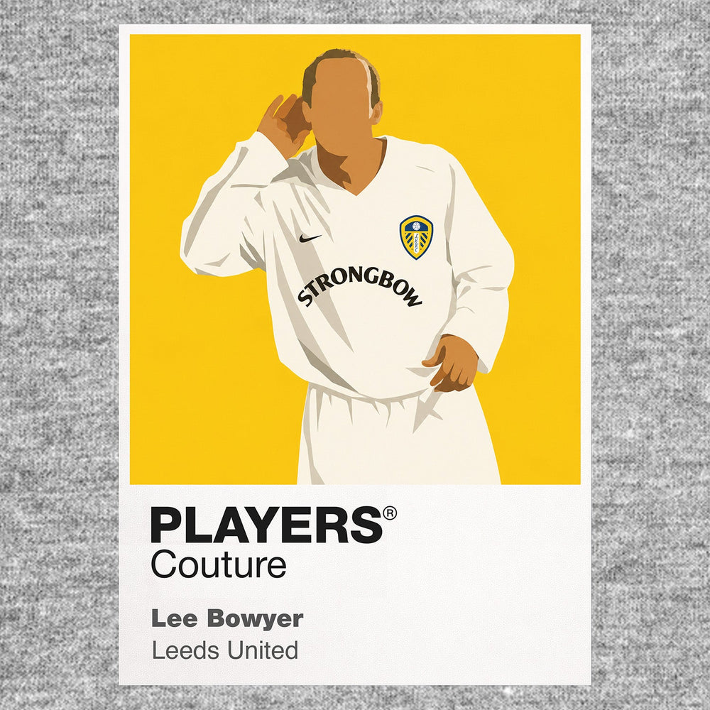 Lee Bowyer Leeds United Men's Hoodie - Grey