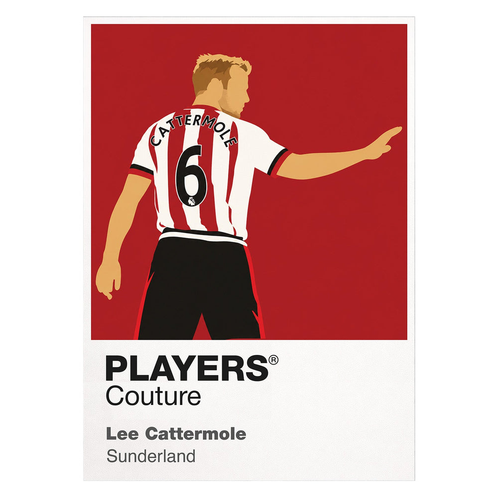 Lee Cattermole Sunderland Men's T-Shirt - White