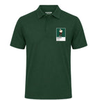 Lee Trevino Golf Icon Frame Men's Polo Shirt - Bottle Green