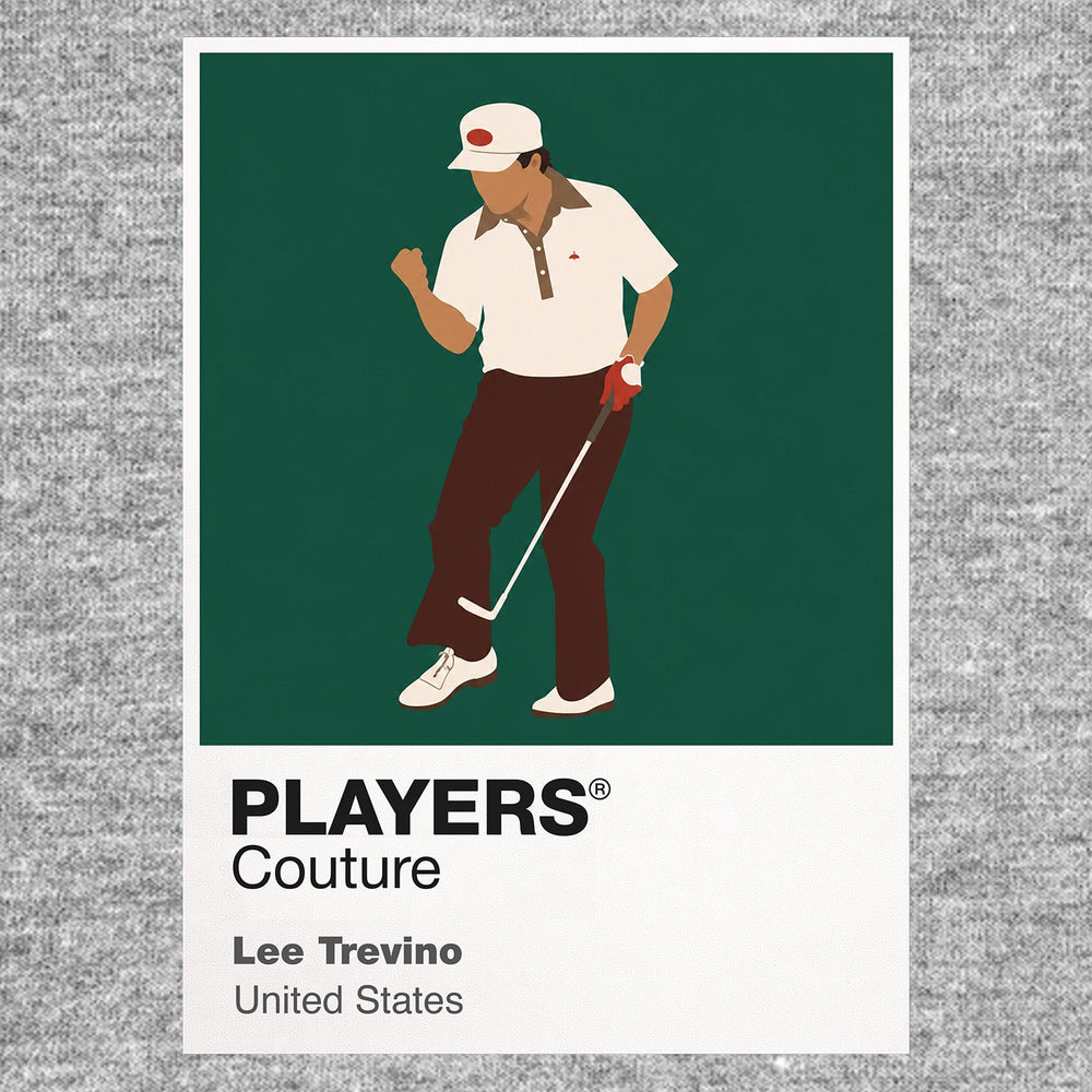 Lee Trevino Golf Icon Frame Men's Polo Shirt