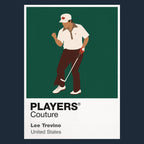 Lee Trevino Golf Icon Frame Men's Hoodie