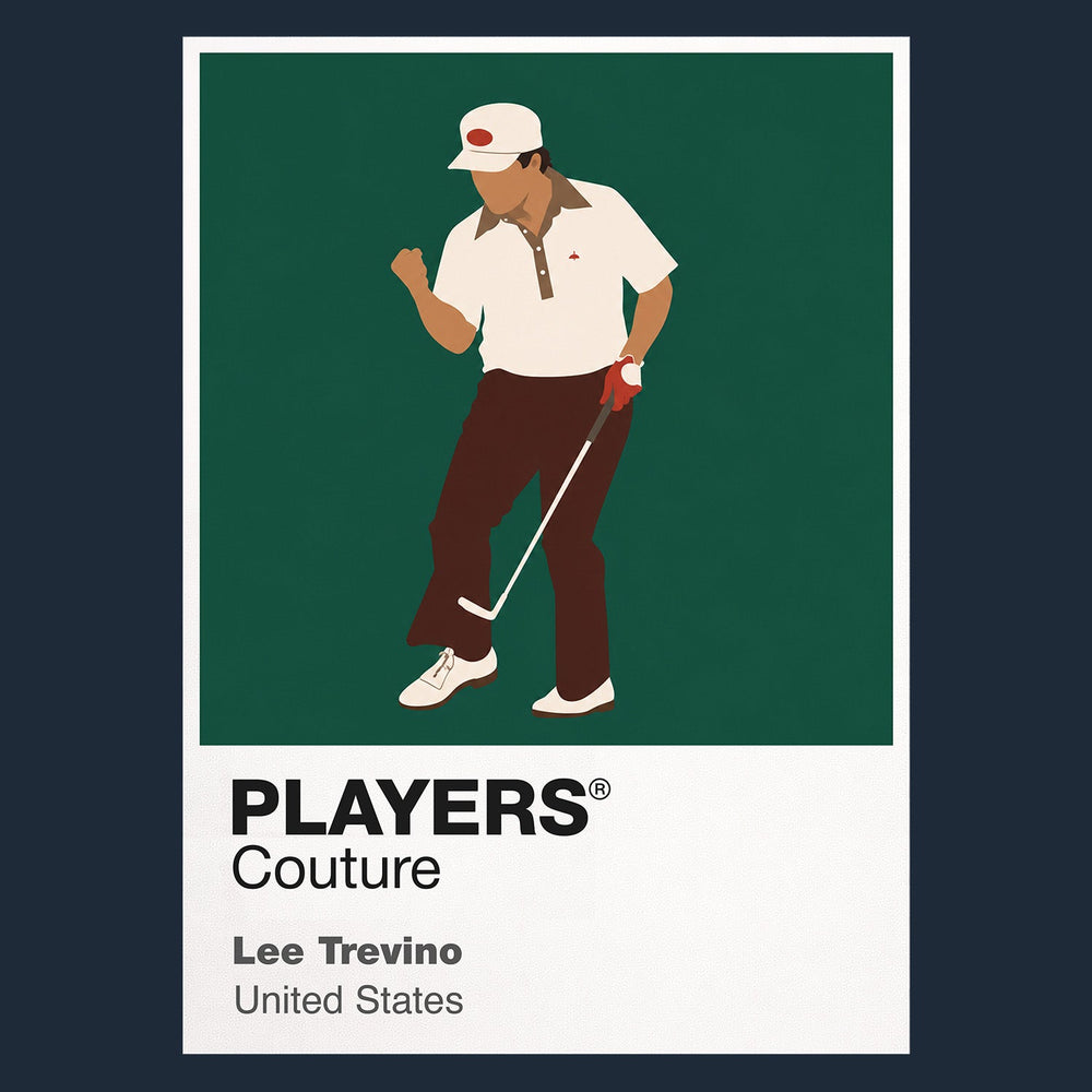 Lee Trevino Golf Icon Frame Men's Polo Shirt