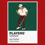 Lee Trevino Golf Icon Frame Men's Hoodie