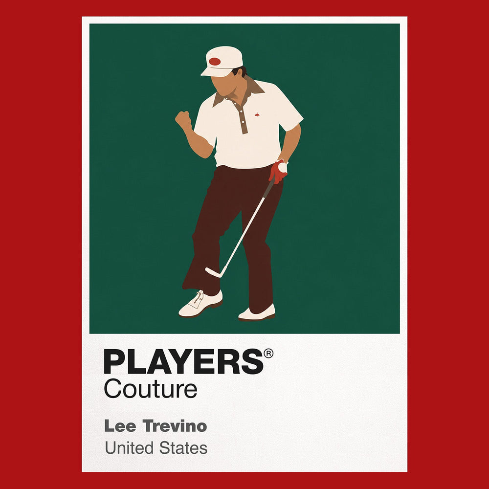 Lee Trevino Golf Icon Frame Men's Polo Shirt