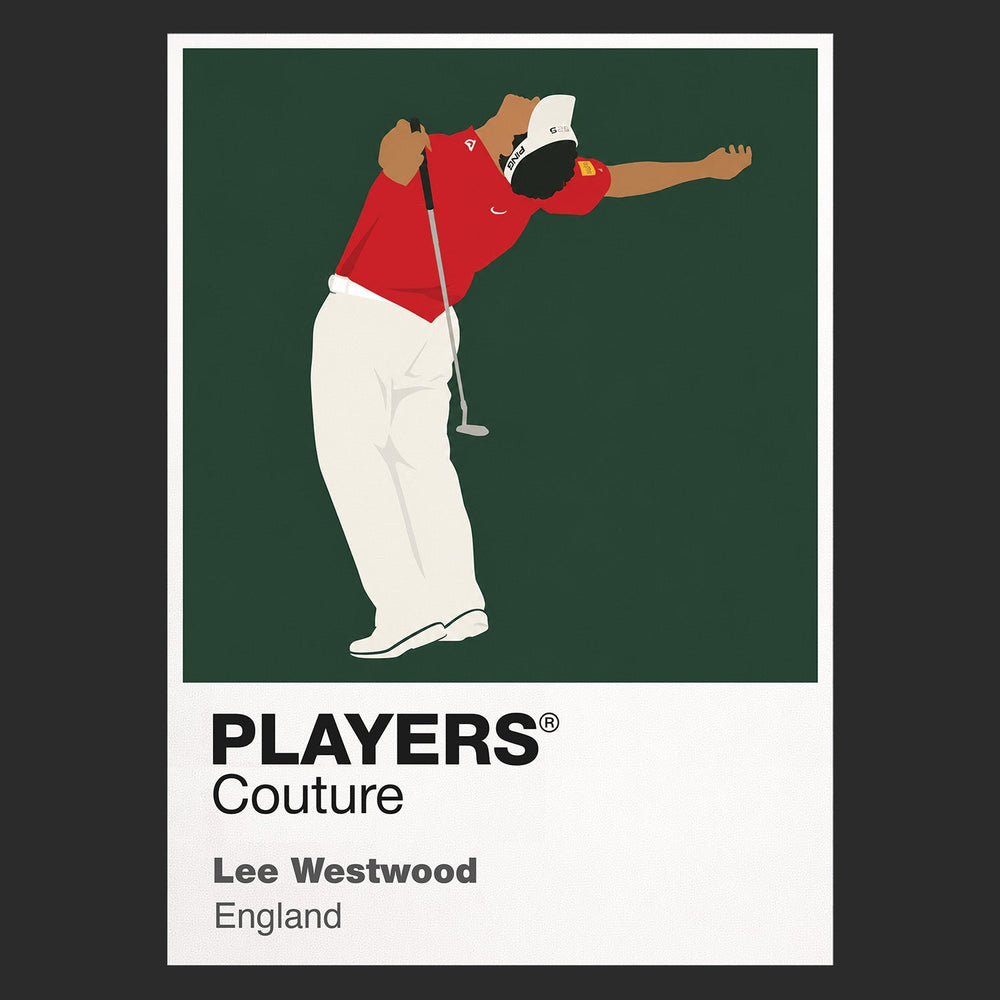Lee Westwood Golf Icon Frame Men's Polo Shirt