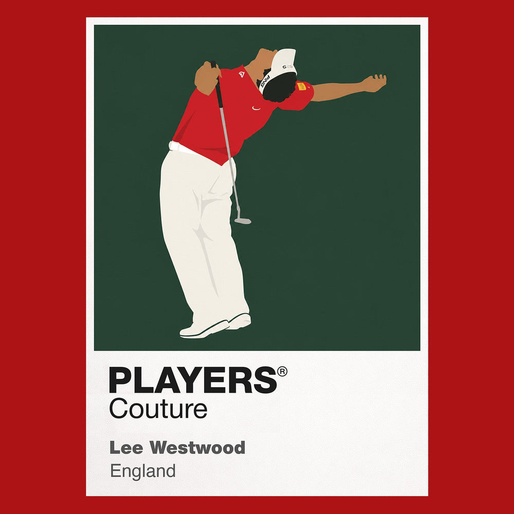 Lee Westwood Golf Icon Frame Men's Polo Shirt