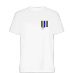 Leeds Away t-shirt – white men's t-shirt featuring the Leeds Away Players Couture logo