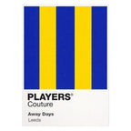 Leeds Away Classic Football Shirt Colours Frame Men's T-Shirt – white close-up detail shot of the Leeds United Players