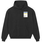 Leeds United Home hoodie – black men's hoodie featuring the Leeds United Home Players Couture logo