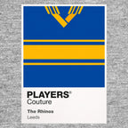 Leeds Rhinos Classic Rugby League Shirt Colours Frame Men's T-Shirt