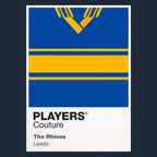 Leeds Rhinos Classic Rugby League Shirt Colours Frame Men's T-Shirt