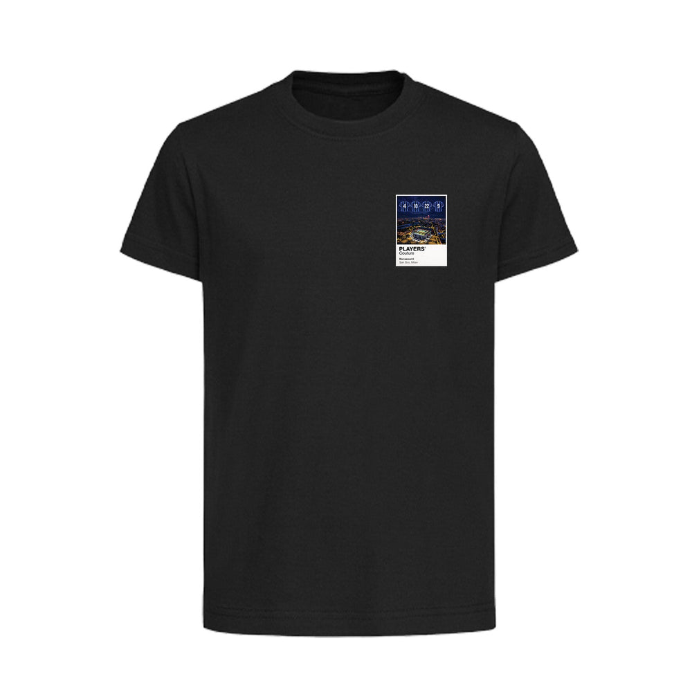 Inter Milan Treble Legends Inter Milan Icons in Lights Frame Kids T-Shirt in Black