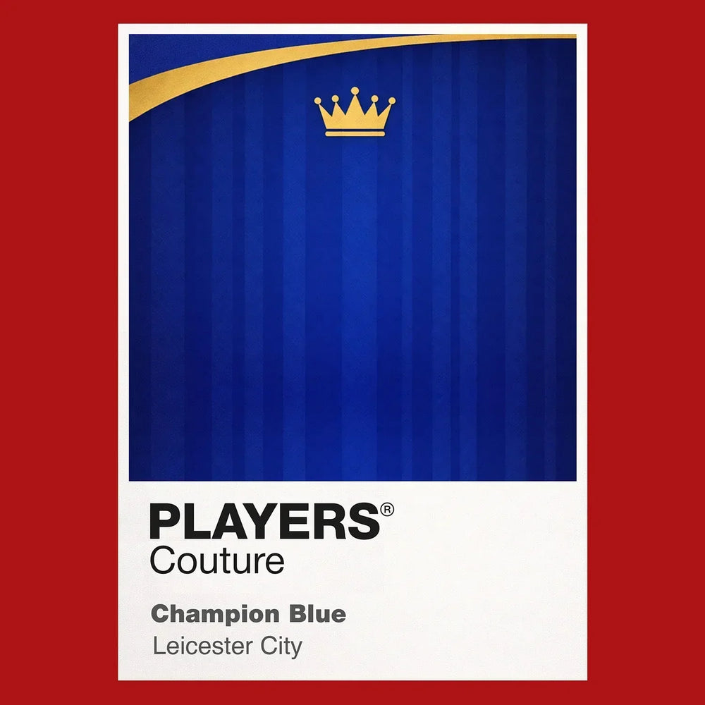 Leicester City Classic Football Shirt Colours Frame Men's T-Shirt – red close-up detail shot of the Leicester City Players