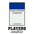 Leicester City Monopoly Card hoodie – white men's hoodie with black Leicester City Monopoly Card letters and Players Couture