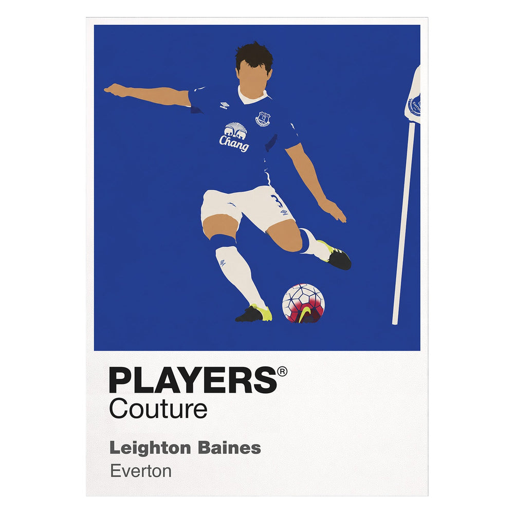 Leighton Baines Everton Men's T-Shirt - White