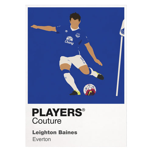 Leighton Baines Everton Men's T-Shirt - White
