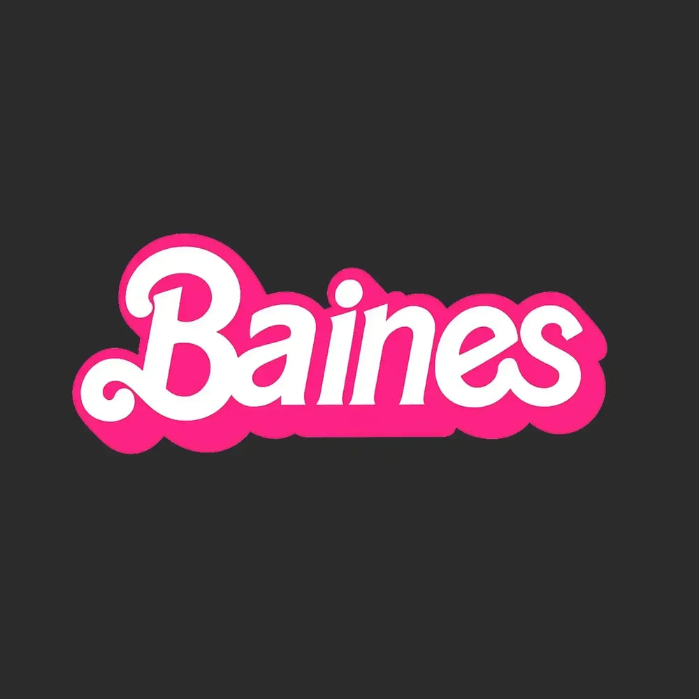 Leighton Baines Logo Men's T-Shirt – black close-up detail shot of the Leighton Baines Players Couture logo design