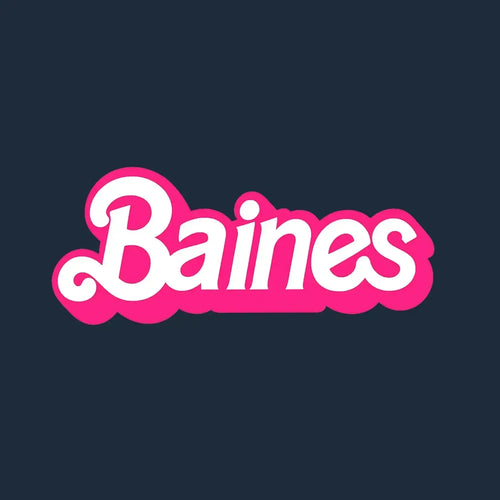 Leighton Baines Logo Men's T-Shirt – navy close-up detail shot of the Leighton Baines Players Couture logo design