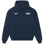 Lennart Karl hoodie – navy men's hoodie featuring the Lennart Karl Players Couture logo