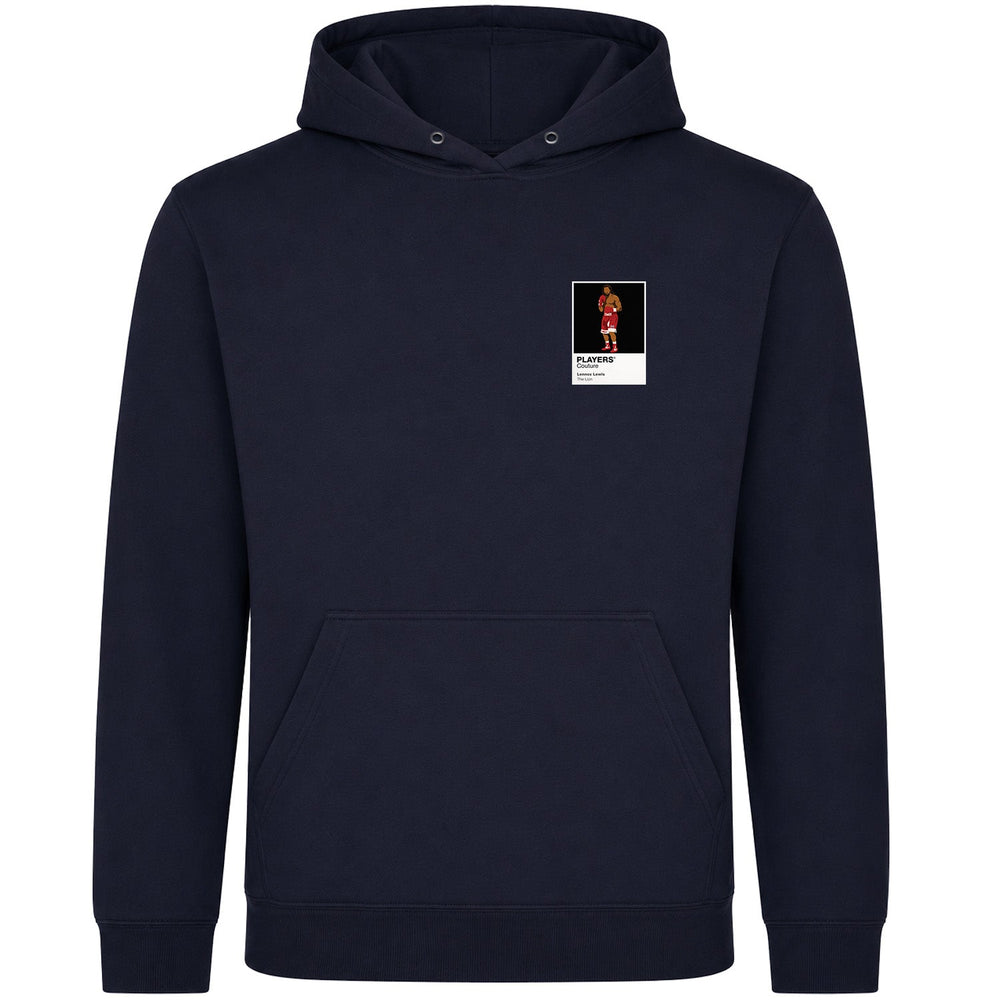 Lennox Lewis Boxing Icon Frame Men's Hoodie - Navy